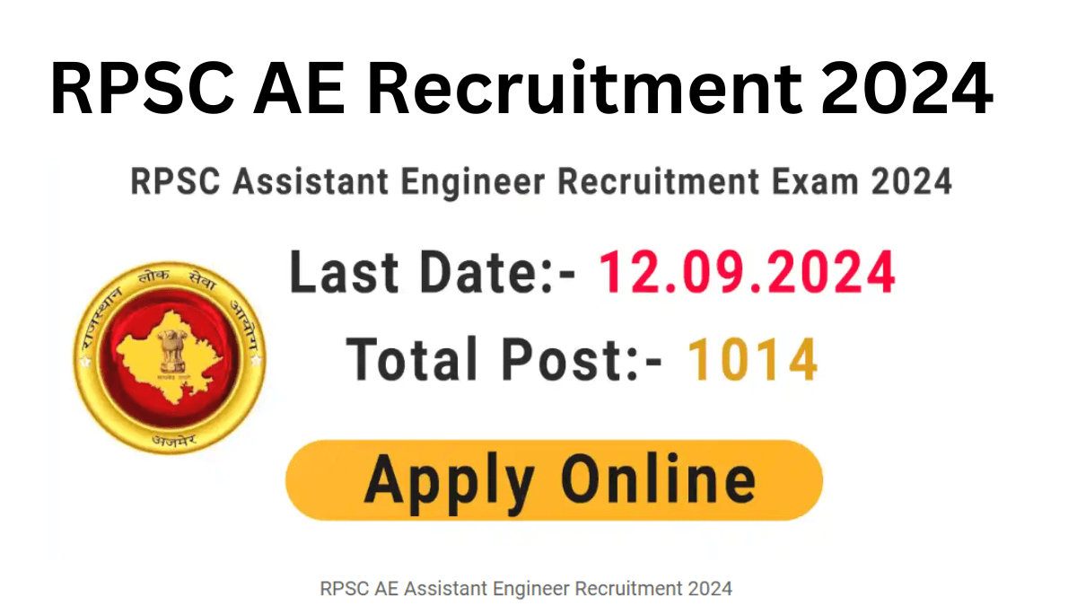 RPSC AE Recruitment 2024